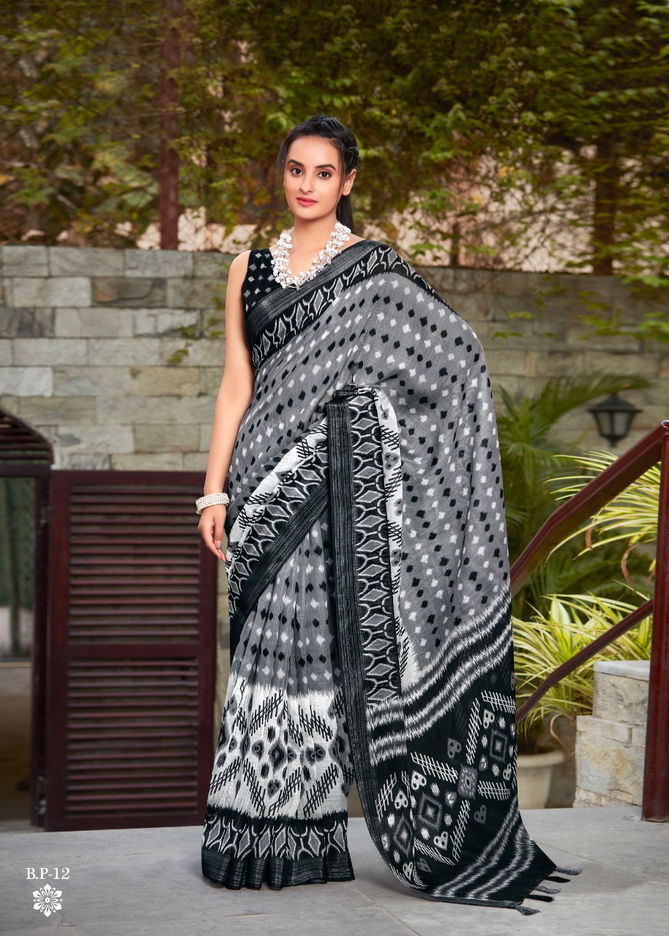 Shvetambar Black Patola Wholesale Designer Saree Catalog